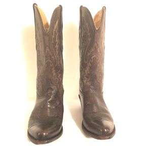 Old West Women’s Cowboy Boots LF1534 080  Dark Brown
